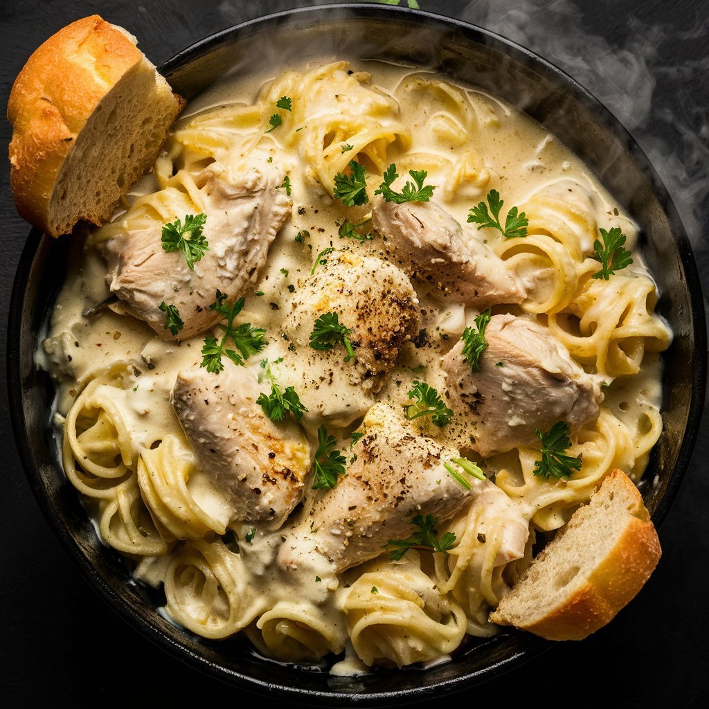 One-Pot Chicken Alfredo: Quick & Creamy Recipe